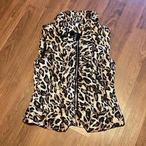 White House Black Market puffer vest